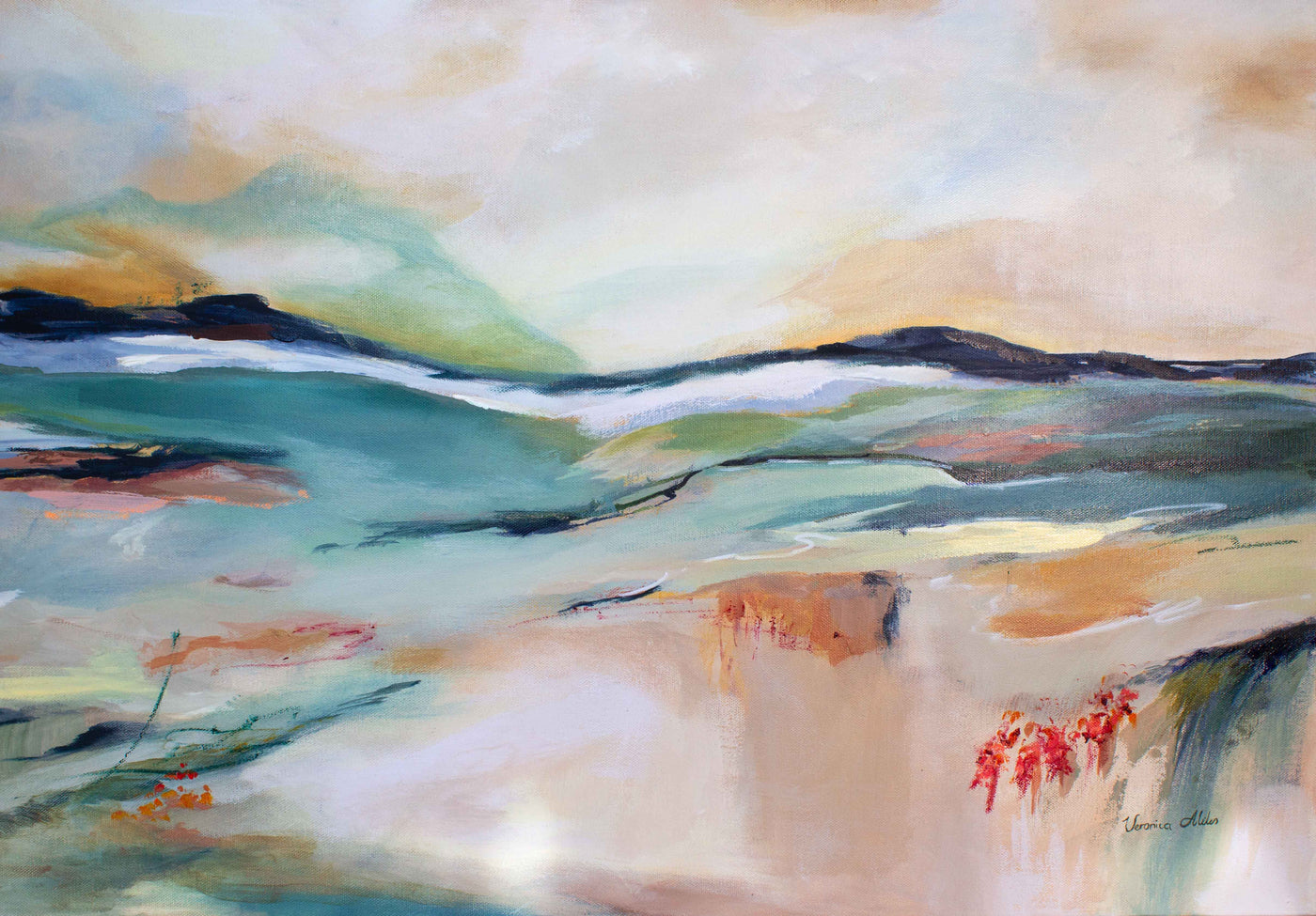 Veronica Miles Art Abstract Landscape