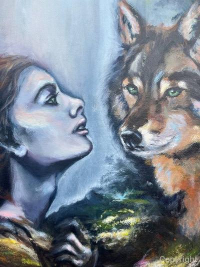 Veronica Miles Art Wolf