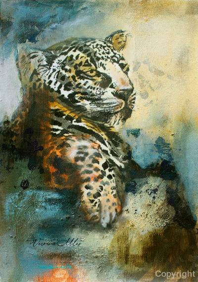 Original - Eccentric Leopard Left Artwork