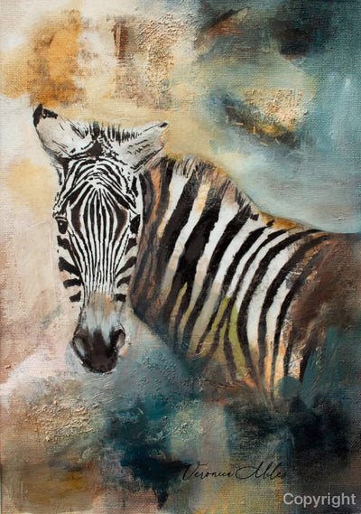 Original - Free Spirit Zebra Right Artwork