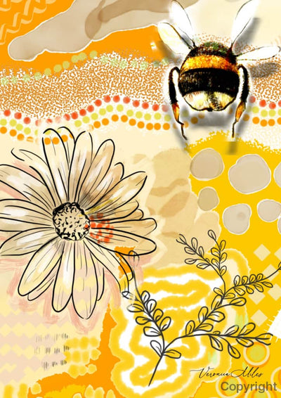 Print - Yellow Bee